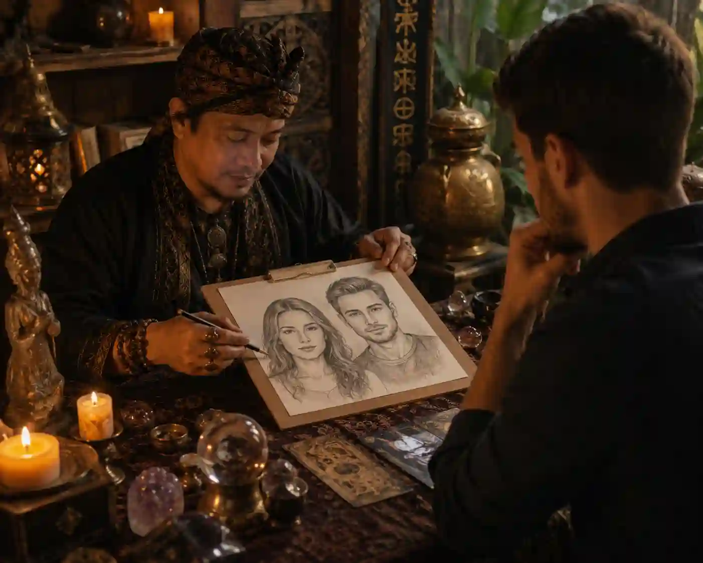 what is balinese soulmate sketch